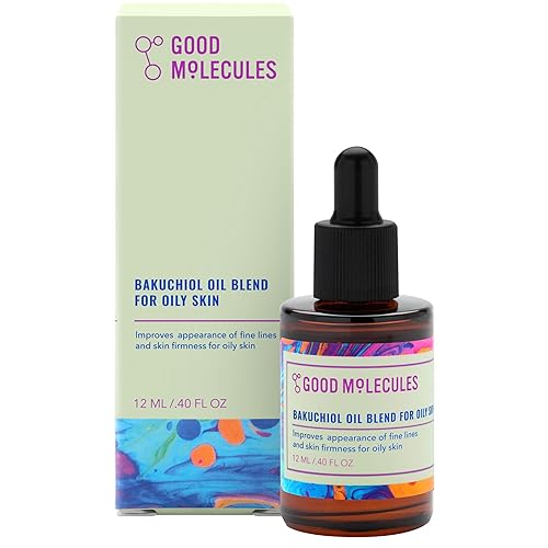 Good Molecules Mezcla de aceite Bakuchiol para piel grasa, 0.4fl oz