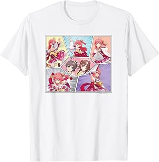 【さくらみこ/夏色まつり/戌神ころね】ホロぐら名場面 Tシャツ