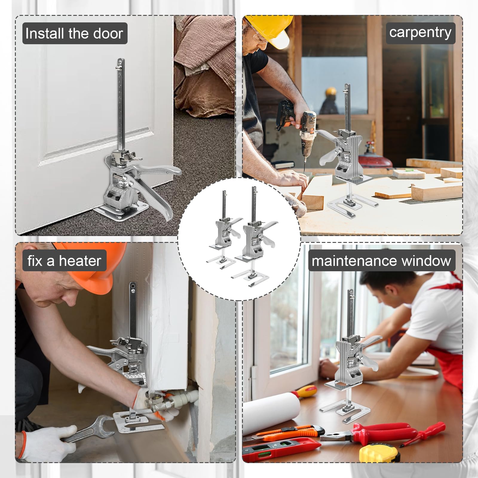 Lève-Meubles Sonnewelt - Lot De 4, Réglables Jusqu'à 240kg, Pour Carrelage Et Placo