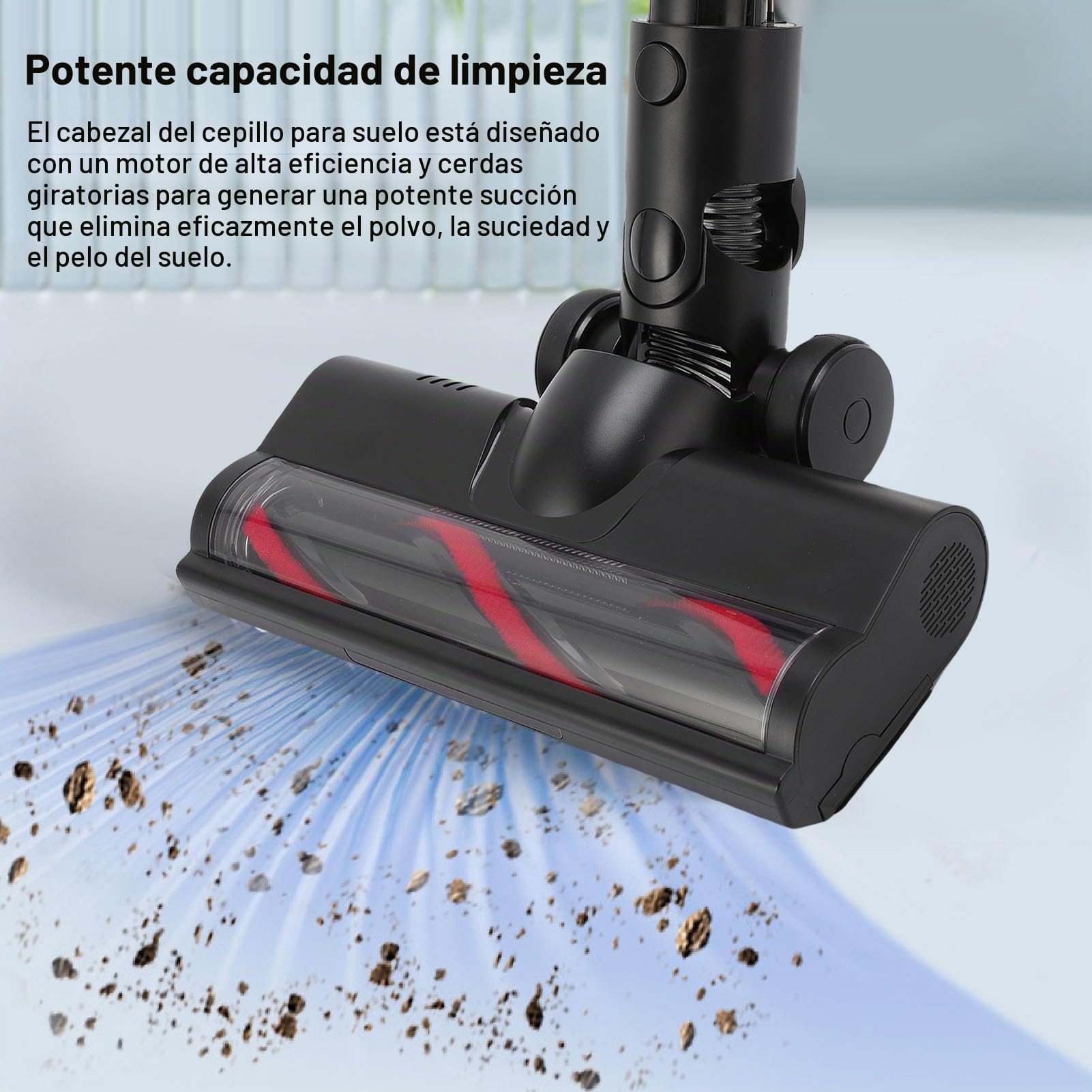 Reemplazo del Cabezal del Cepillo de la Aspiradora para un Diseño Eficiente y Versátil Diseño Flexible Rendimiento de 5 Estrellas para Hogares y Mascotas
