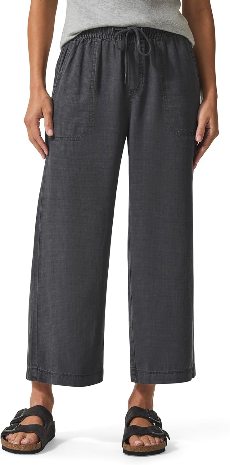 Splendid Womens Angie Crop Wide Leg Pant