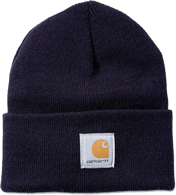 Carhartt Mens A18 Stretchable Rib Knit Acrylic Watch Beanie Hat