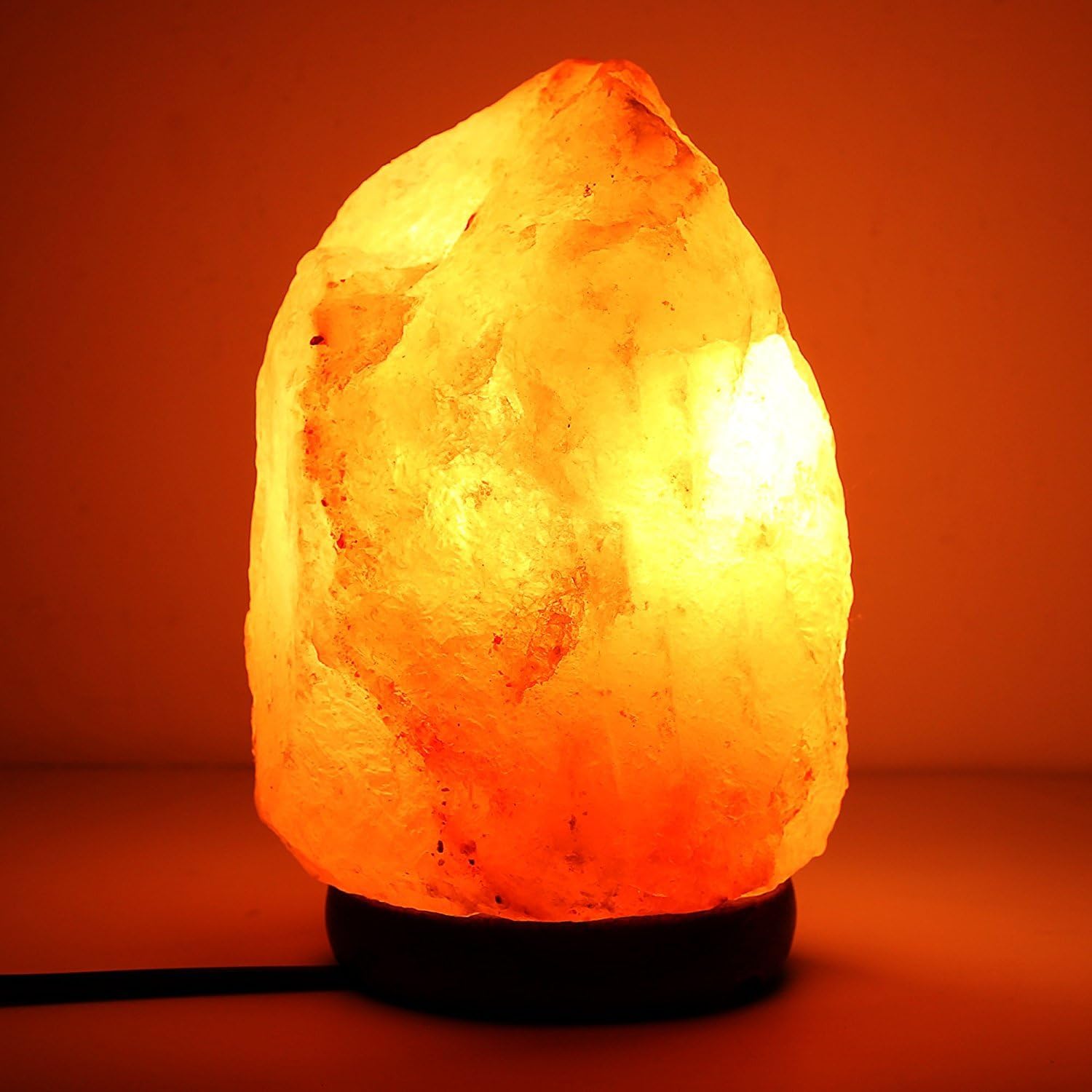 1-2lbs Color Changing LED Salt Lamp Himalayan Natural Crystal with USB cord