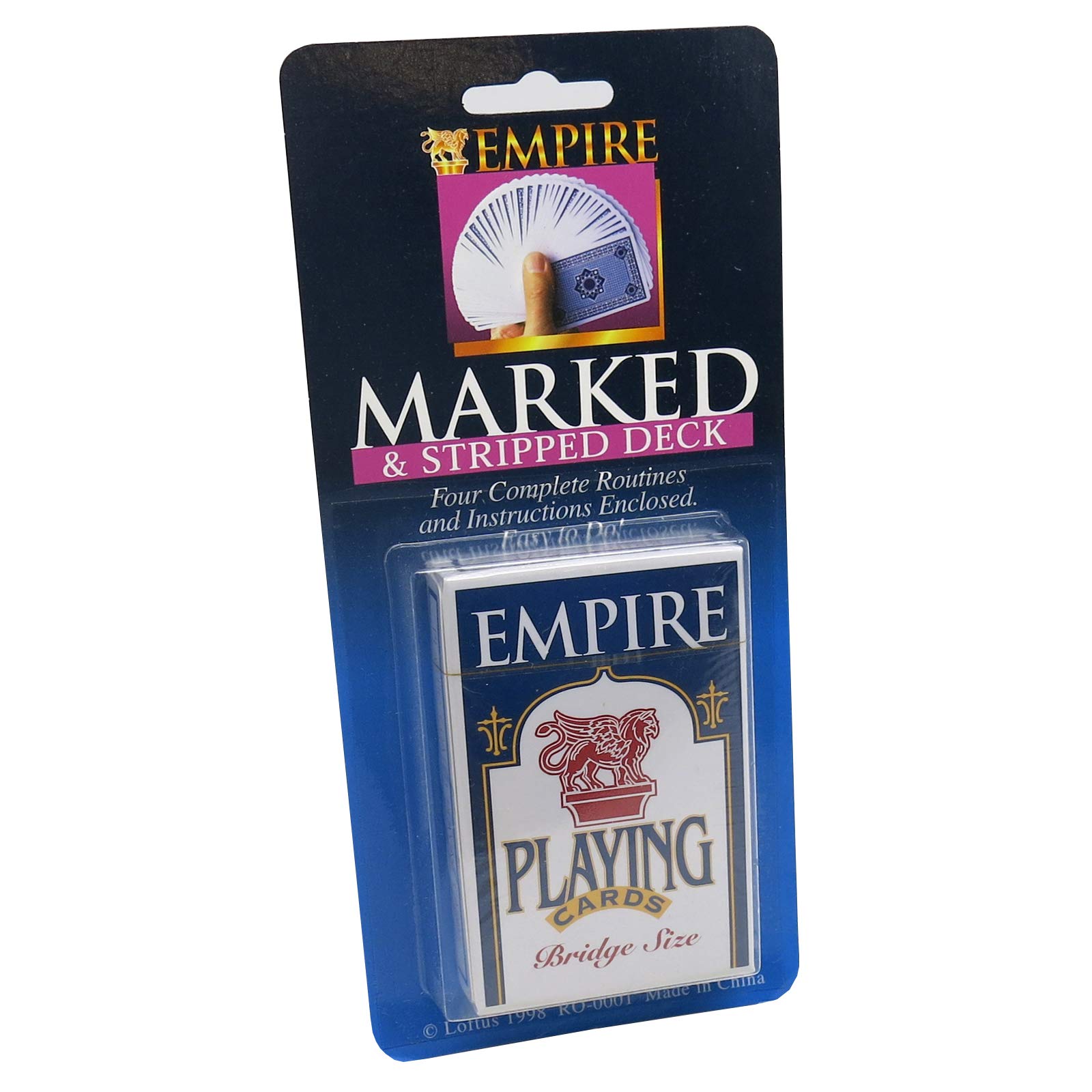 Loftus International Marked & Tapered Deck - Includes Instructions & Four Complete Routines by Loftus Novelty Item