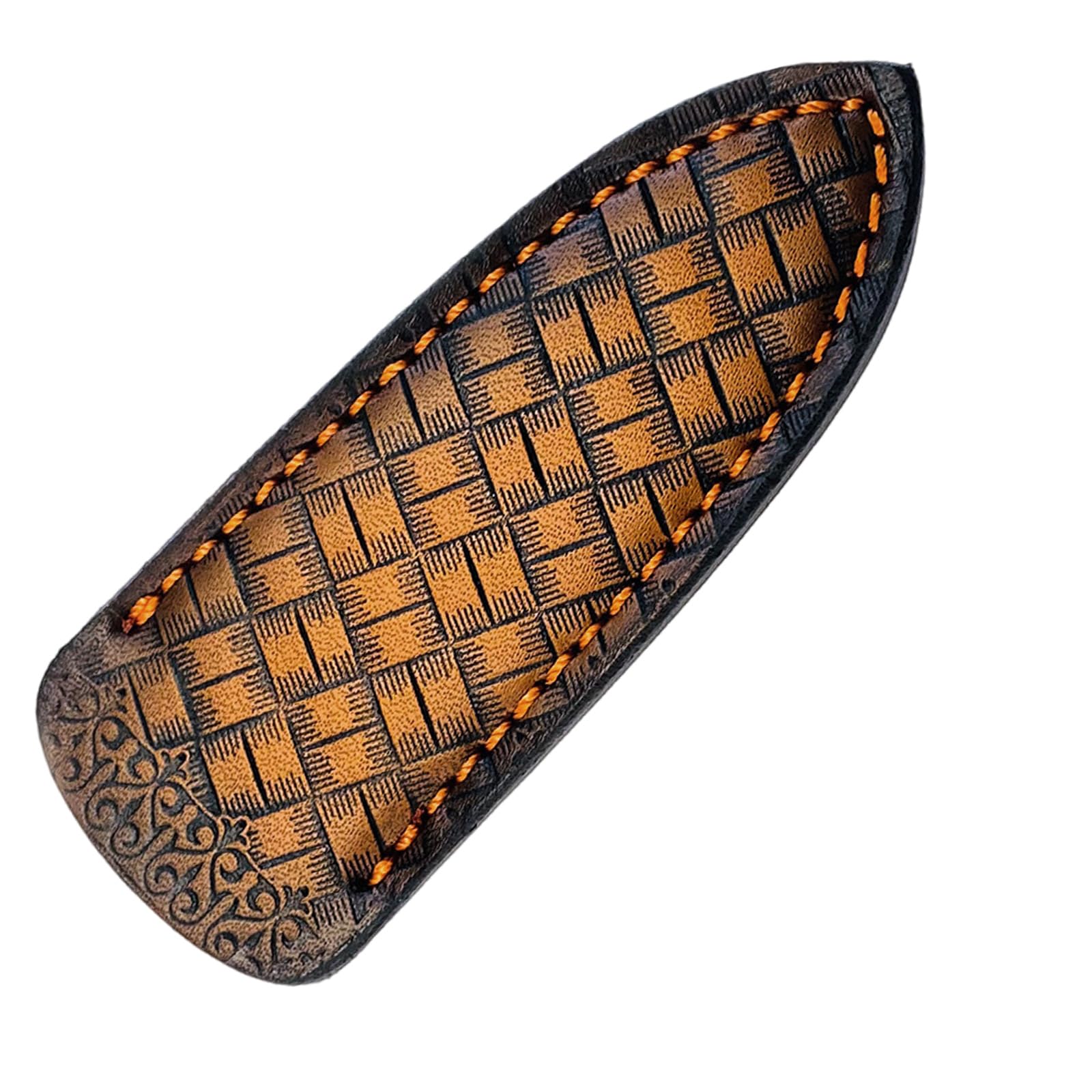 Kalttoy Multiple Purpose Leather Case for Tisane Equipment Outdoor Use Additional Artisanal Substance Protective Traditional Easy Transport Artisanal Leather Case
