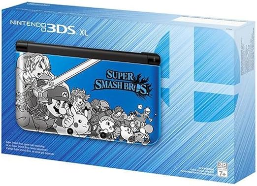 Nintendo 3DS XL - Super Smash Bros Limited Edition Blue (Renewed)