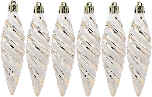 Colgantes de árbol de Navidad de Navidad en espiral puntiagudo de hilo colgante de caramelo decoraciones colgantes de Navidad suministros de fiesta