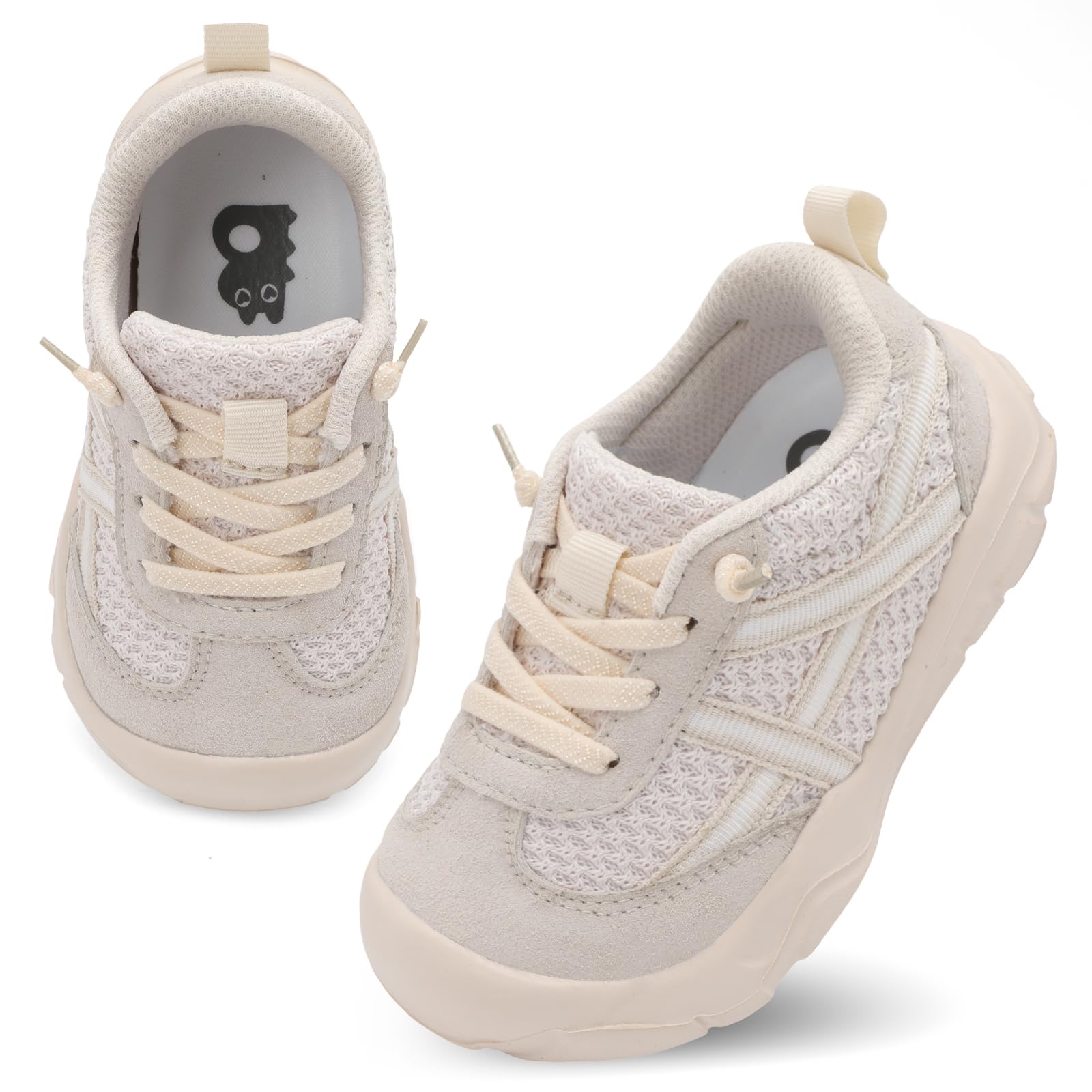 Besroad Toddler Shoes Boys Girls Barefoot Walking Shoes Kids Breathable Running Sneakers Slip On Tennis Shoes