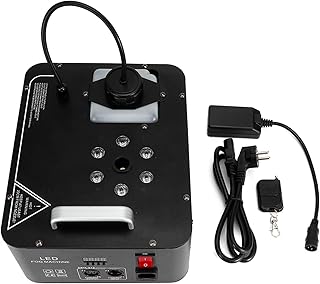 Les-Theresa 1200W 6LED Chips Fernbedienung Nebel Nebelmaschine für Hochzeitsbar Dekoration EU 220V