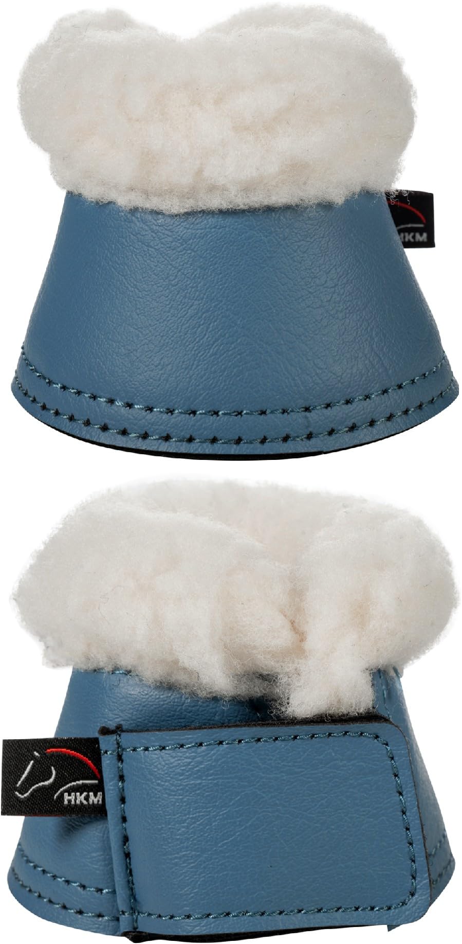 HKM Comfort Shetty Overreach Boots Smokey Blue Shetland pony