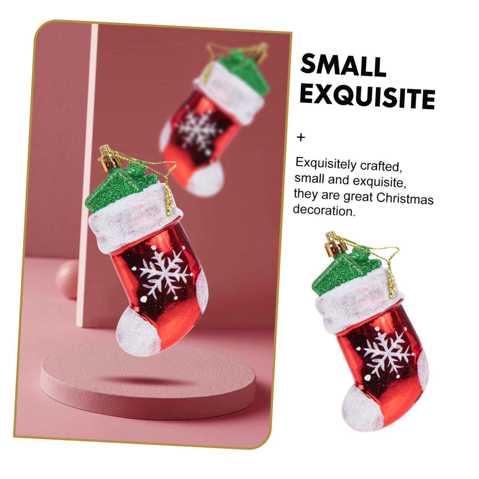 PRETYZOOM Weihnachtskugel Kamera 30 Stk Christbaumschmuck Weihnachtsroter Anhänger Weihnachtsbedarf Weihnachtsdeko Weihnachts Party Weihnachtsschmuck Zum Aufhängen Weihnachtsbaumschmuck Aus Kunststoff
