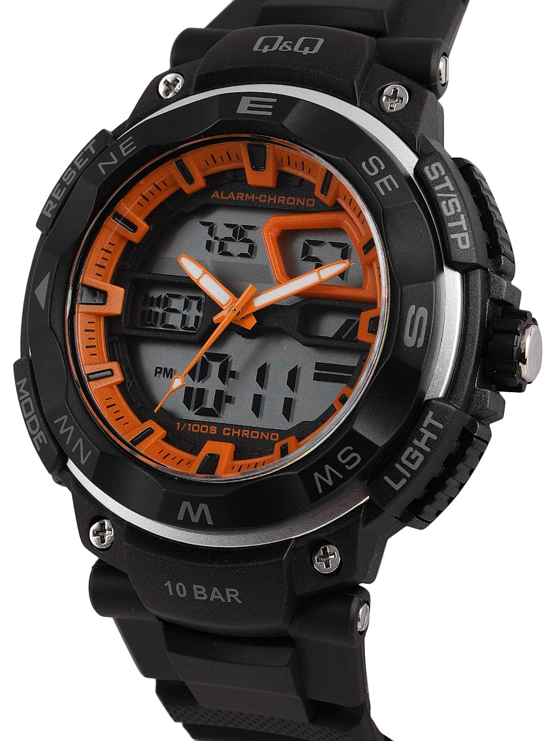 Q&Q Attraktive Uhr GW85J004Y - Analog - Digital Quarz aus Kunststoff
