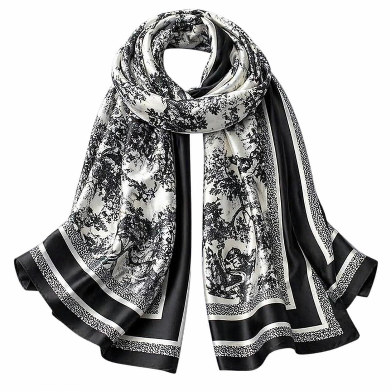 Buy SWANKY Silk Stoles & Scarf For Women & Girl Head Neck scarf