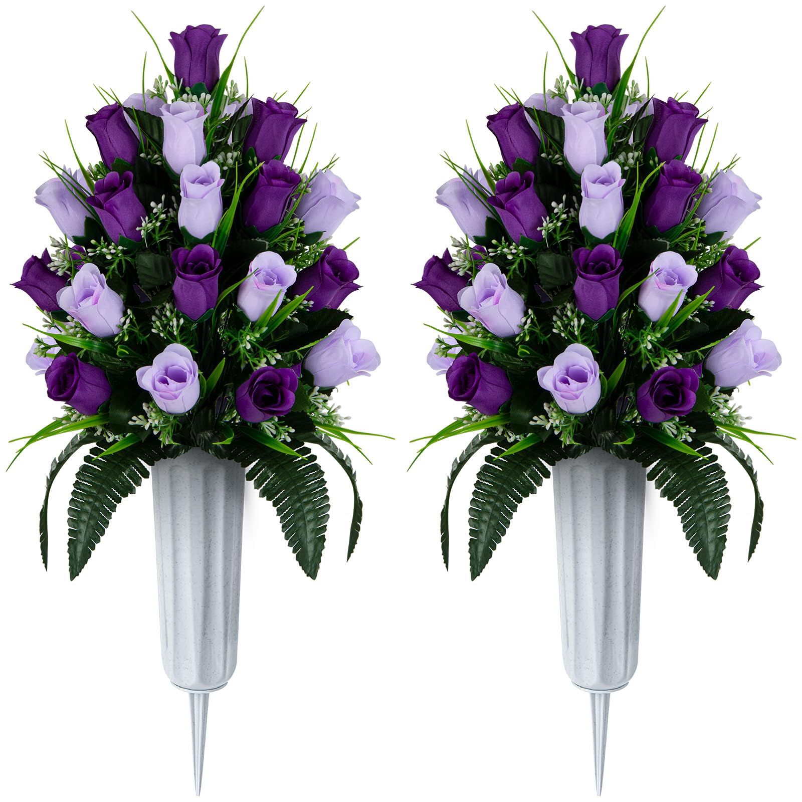 XONOR Dark Purple & Light Purple Roses