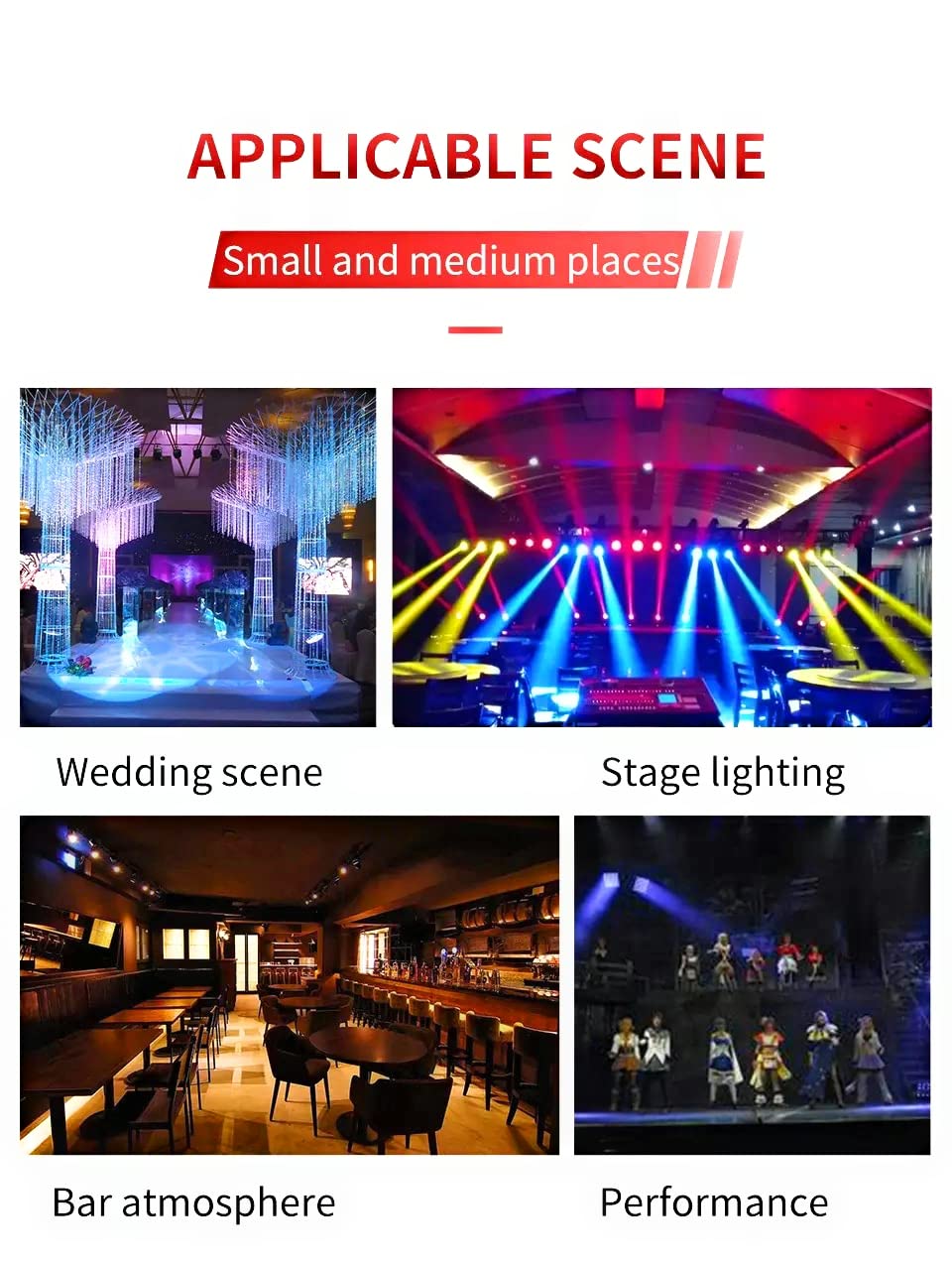 NLIGHTING Centralina DMX512 192 Canali Professionale, Controller Luci DJ per Teste Mobili, Beam, PAR LED e Faretti DMX, Console Mixer Luci con 240 Scene Programmabili, Sound Active e MIDI