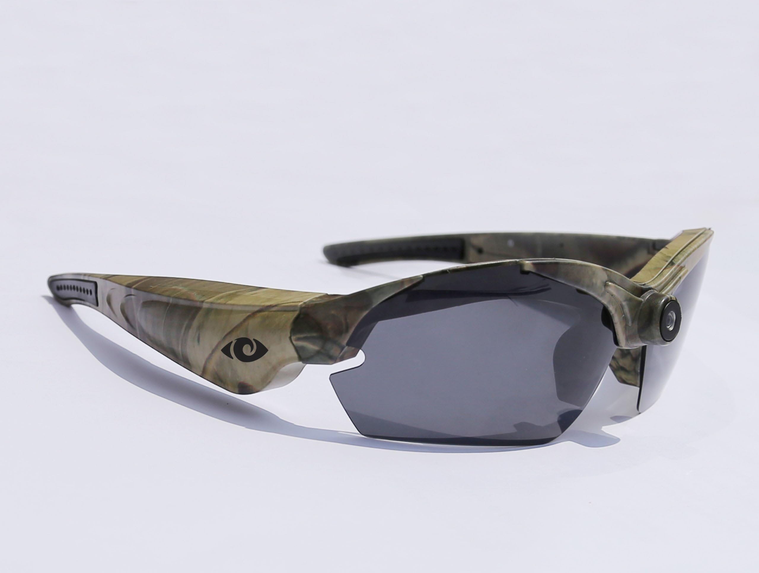 Cyclopsgear CGLIFE1080CMO HD Video Sunglasses 1080P Camo