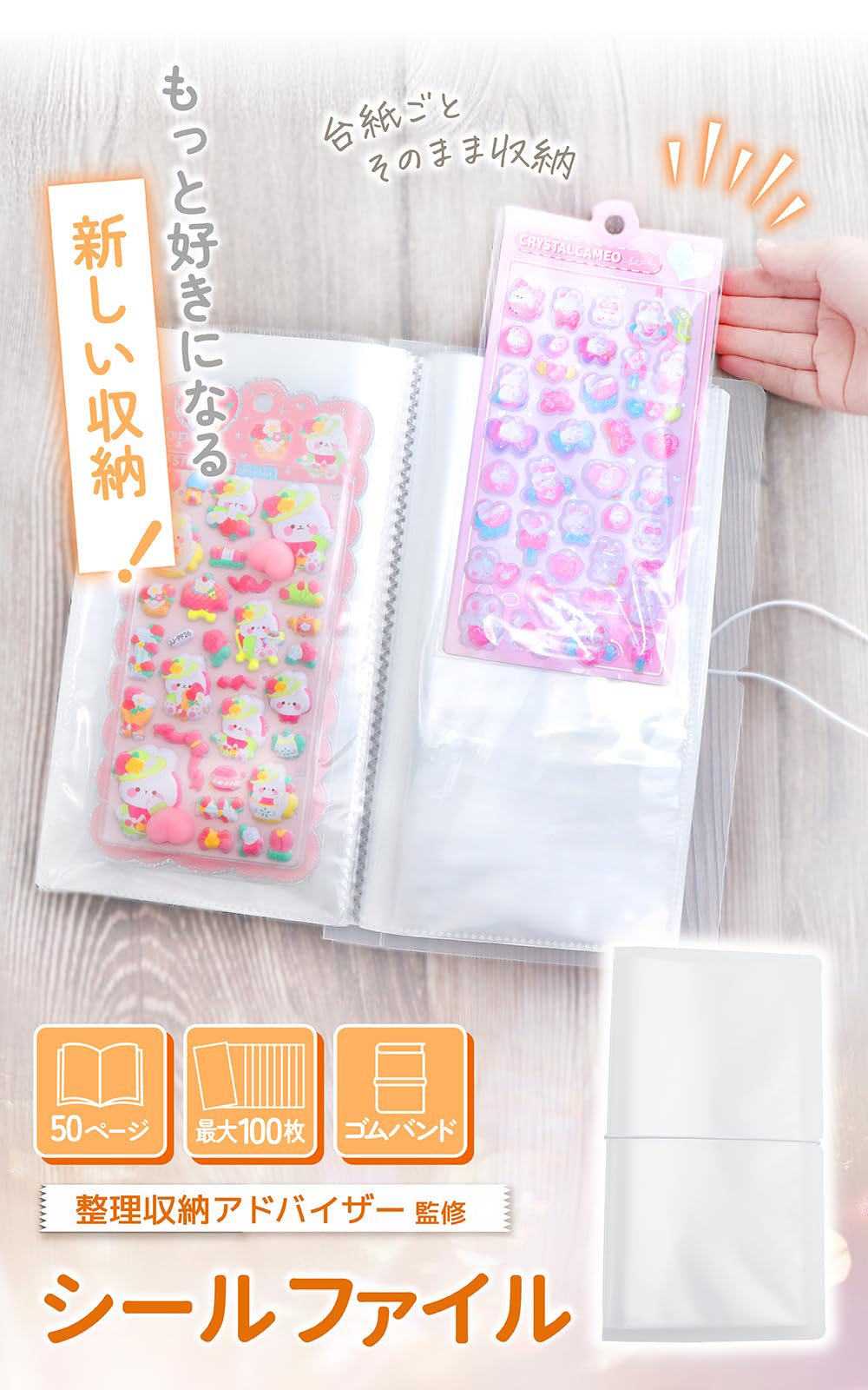 Amazon.co.jp: Liscia シール収納 【整理収納アドバイザー監修