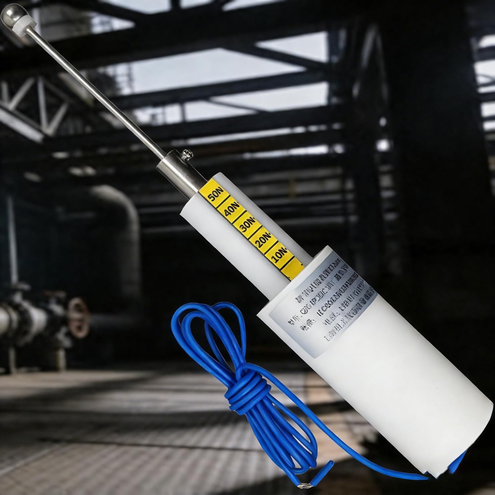Sonda de prueba de seguridad eléctrica con esfera de acero inoxidable de 12,5 mm, mango de fuerza 50N, diámetro de 4 mm para pruebas industriales