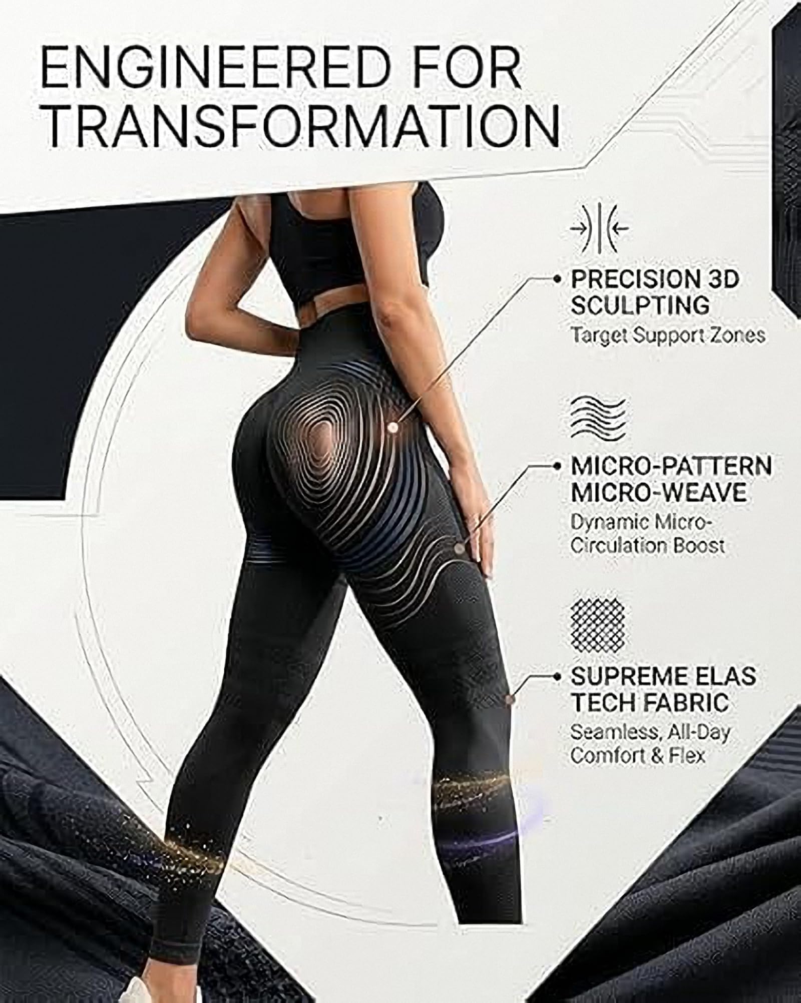 Leggins Anticelulitico Mujer, Mallas Compresion 3D Anticelulitis Mujer Push Up, Leggins Lipedema Mujerde Celulitis Compresión, Lipedema Mallas Adelgazante Anti Cellulite Leggings para Yoga y Fitness
