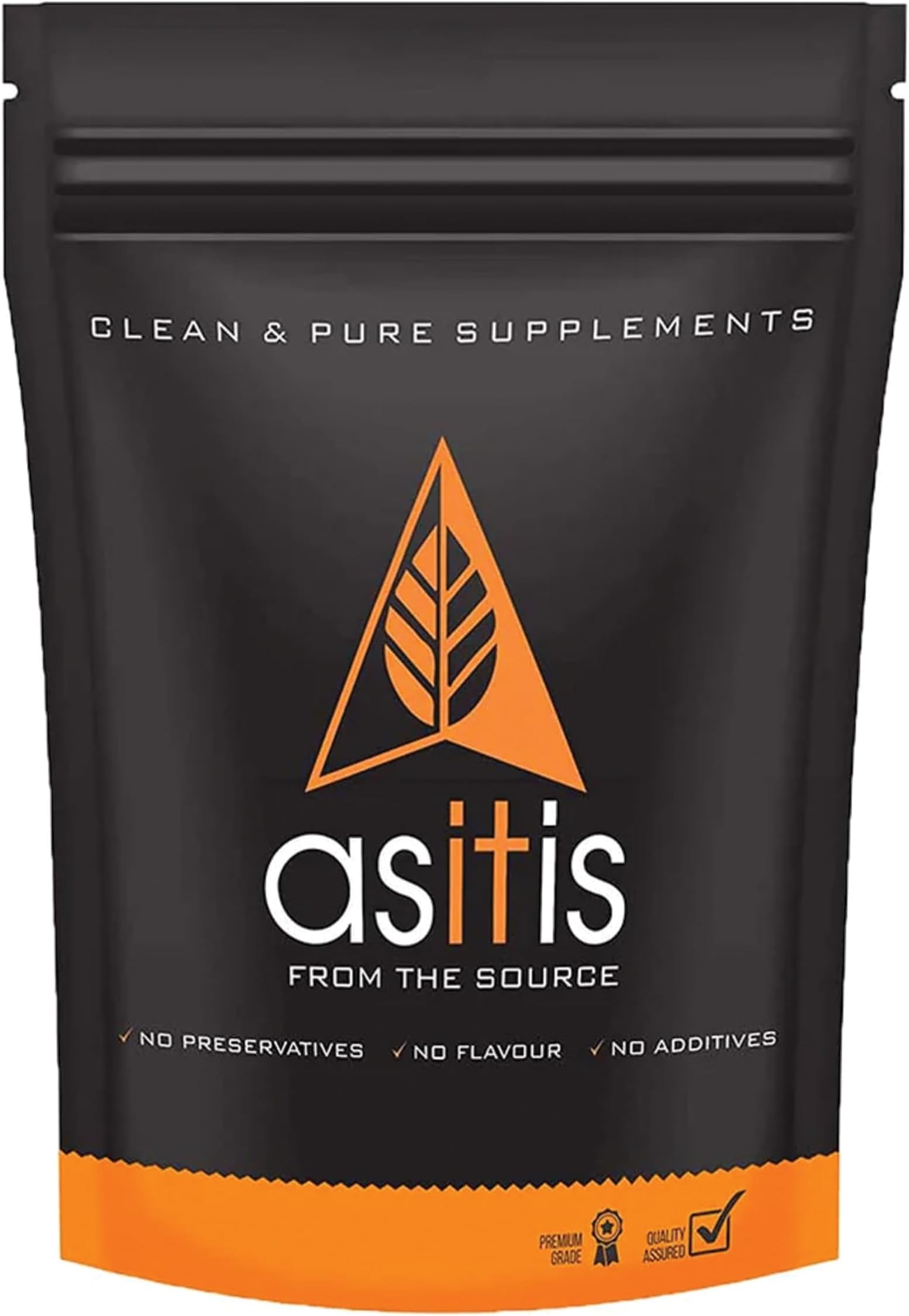 AS-IT-IS Nutrition 100% Creapure, Micronized Creatine Monohydrate Powder, Imported from Germany, Pure 2.5g Creatine with Rapid Dissolution & Absorption, Supports Performance & Recovery- Unflavored, S