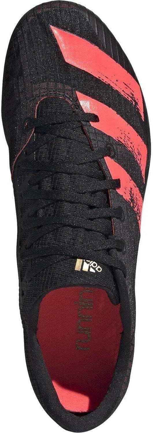 adidas Women's Distancestar w Track and Field Shoe, Negbás/Rossen/Cobmet, 4.5 UK