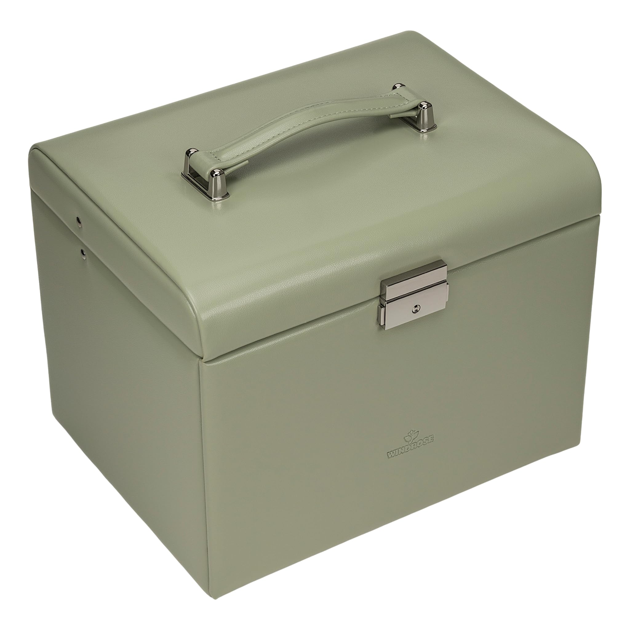 WINDROSE Merino Fashion Jewelry Box szałwia
