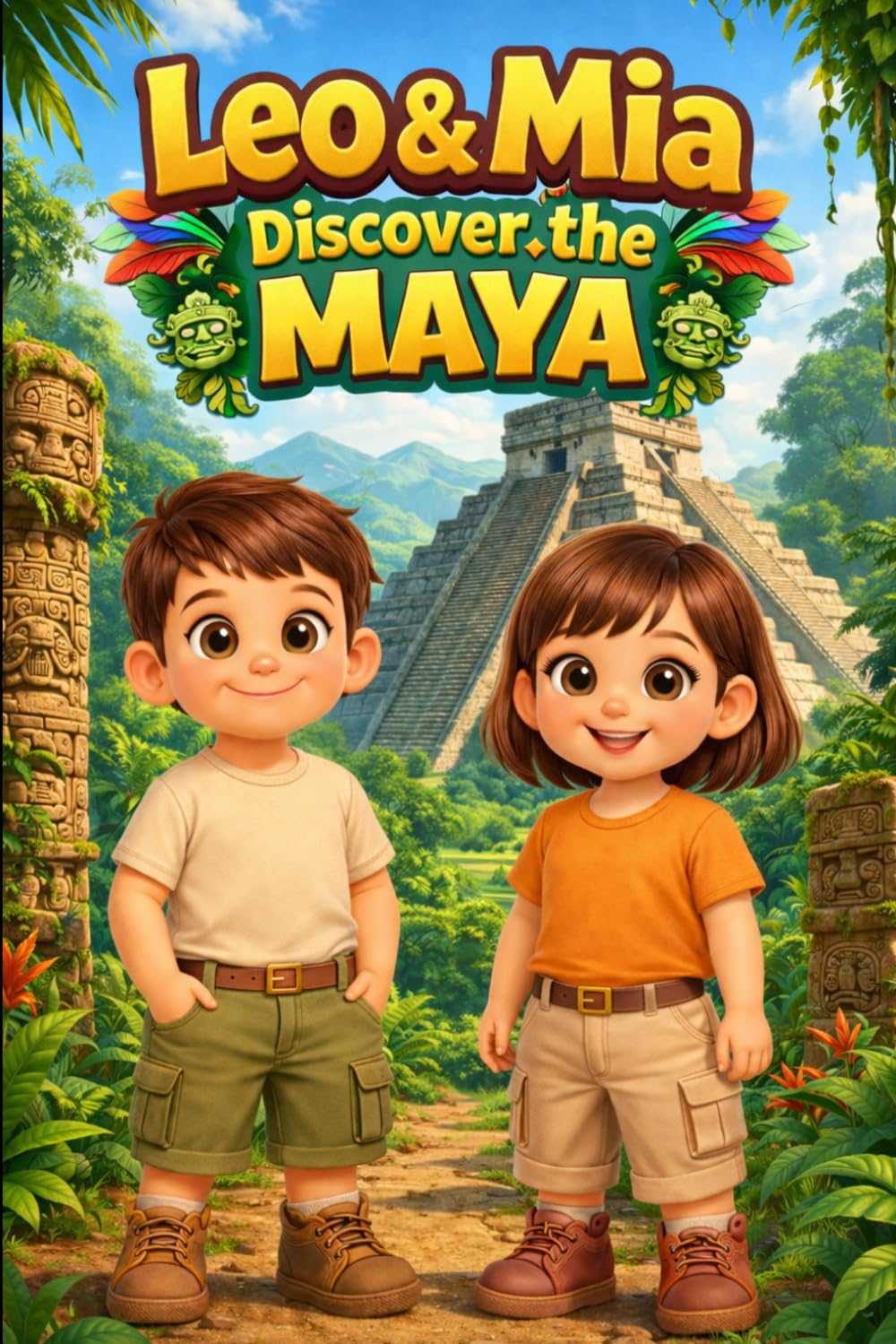 Leo & Mia Explore the Maya Civilization: Mayan Temples, Jungle Cities, and Ancient Knowledge | Fun History Adventure for Kids | Easy English Story for ... ESL Learners (Leo & Mia Explore the World)
