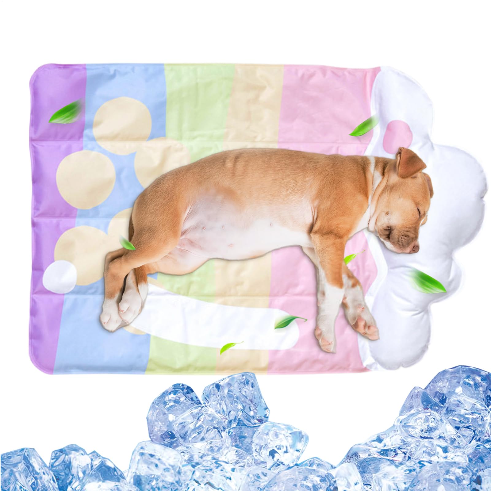 Tapis rafraîchissant pour chien anti-morsure couverture gel frais été