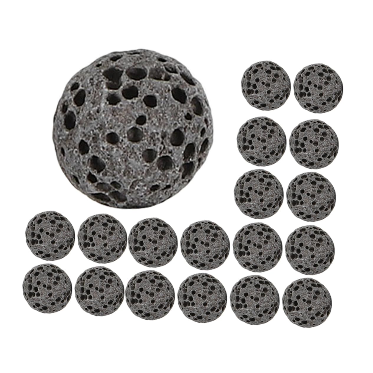 ULTECHNOVO 165piezas Difusor De De Volcánica Natural Decoración Elegante para Coche y Oficina Aromaterapia y Ambientador Accesorios De Bienestar Personalizados