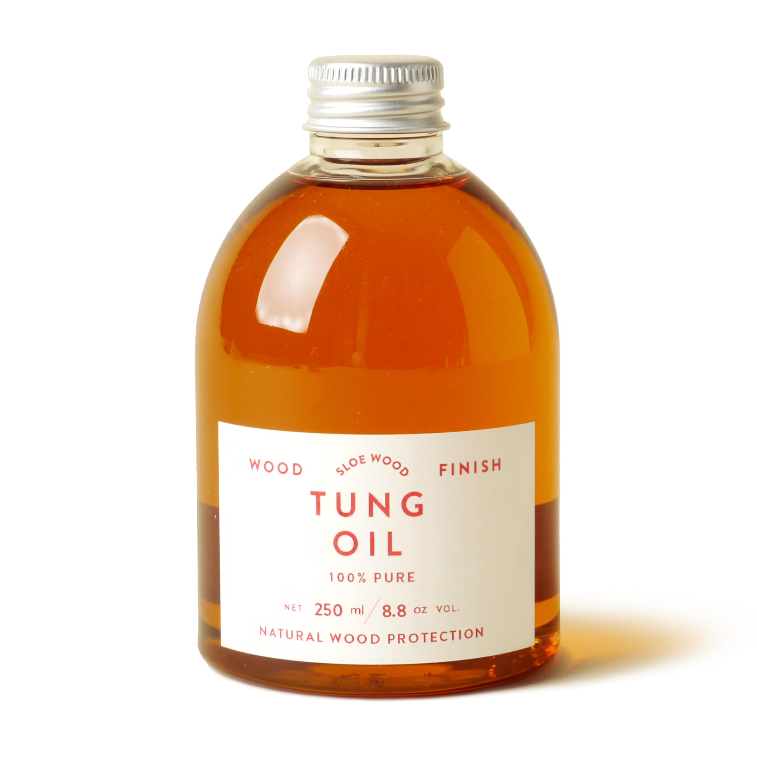 Sloe Wood Clear Pure Tung Oil - Premium Natural Wood Sealer For Beautiful Wood Finishes & Traditional Woodwork | Waterproof, Food-Safe - Interior, Furniture, Outdoor 250Ml, 500Ml (, 500Ml)