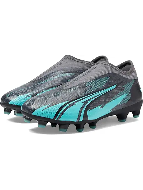 Детские кроссовки PUMA Kids Ultra Match Laceless Rush Firm Ground/Artificial (Toddler/Little Kid/Big Kid)