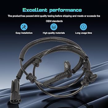 パン　ALFA55 Amazon.com: X AUTOHAUX ABS Wheel Speed Sensor Rear Left or