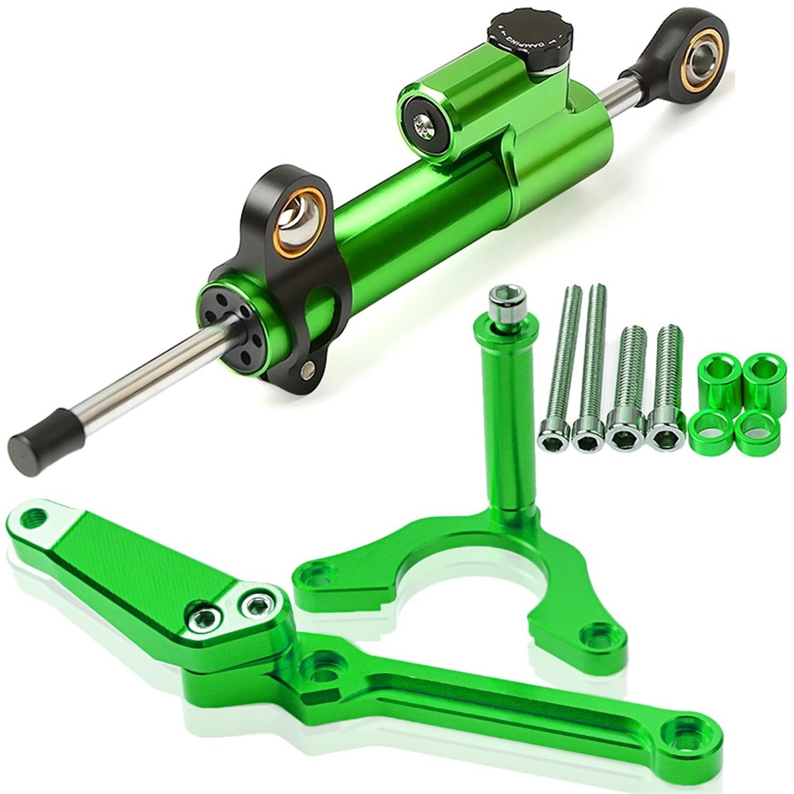 ZINSAN Stabilizator Układu Kierowniczego Motocykla Wspornik Amortyzatora Uchwyt Motocyklowy Amortyzator Układu Kierowniczego Dla Kawasaki Dla Z900 Dla Z 900 2017 2018 Stabilizator tłumienia układu mot