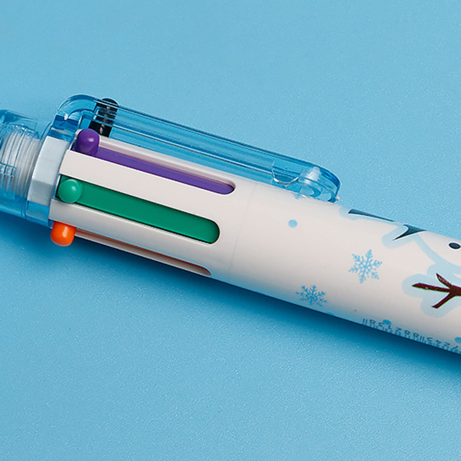 Lot De 32 Stylos à Bille à Encre Gel Pour Noël, école, Garçons Et Filles, Fournitures De Bureau, Arbre De Noël, Bonhomme De Neige, Renne, Père Noël