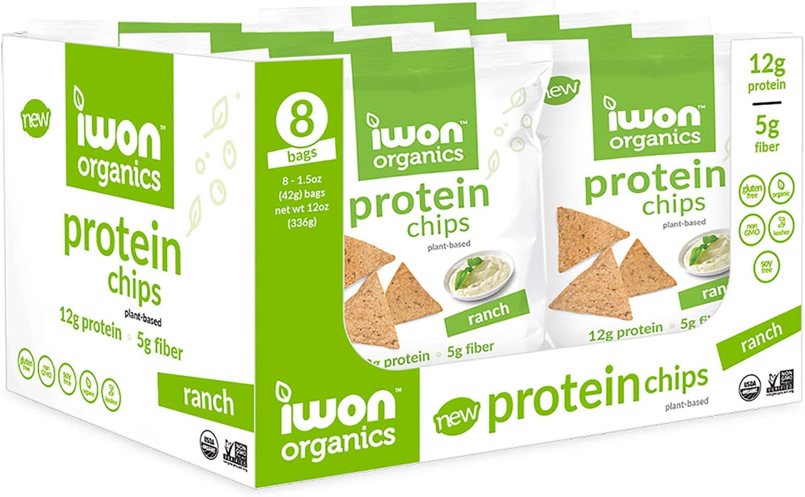 iwon organics Protein Chips - Ranch
