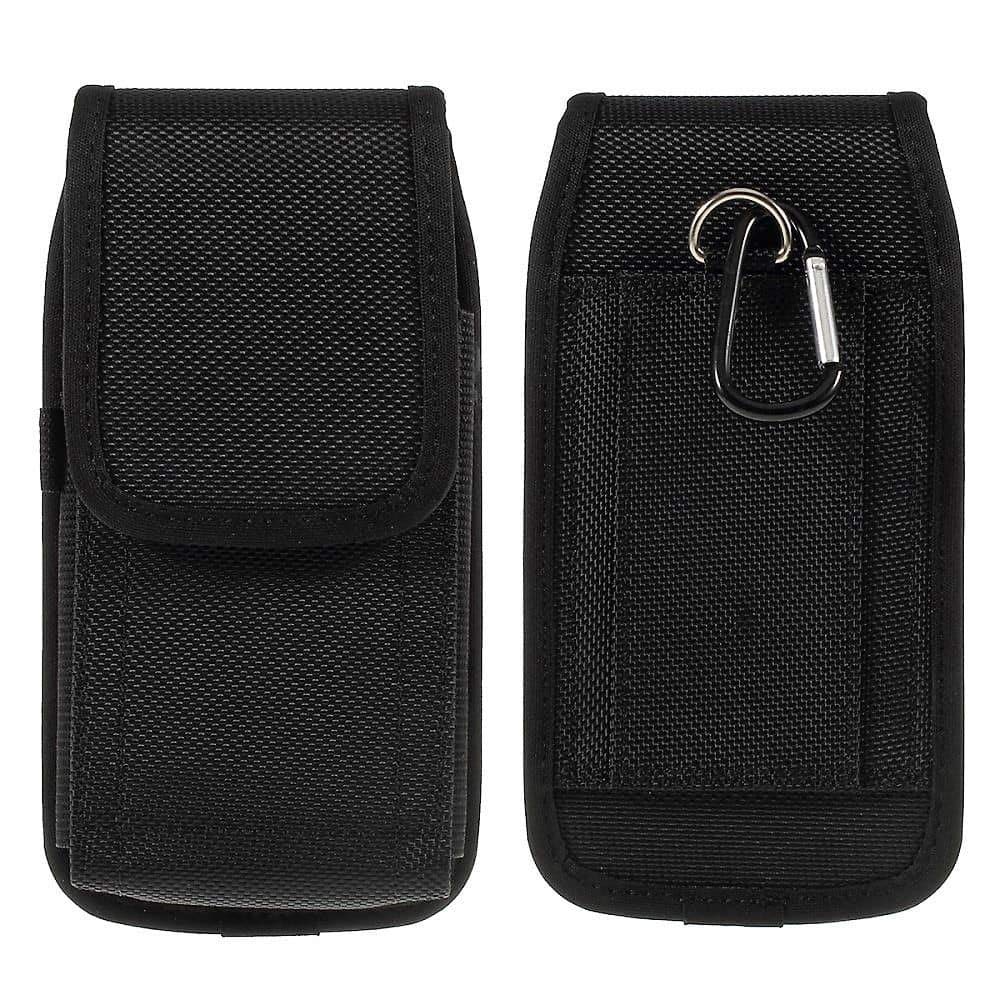 Étui Nylon Pour Nokia E72 - Housse Ceinture Avec Doubles Passants Verticaux (NEUF)