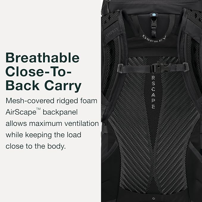 Mochila Osprey Sportlite 30L para Senderismo Gris Oscuro miniatura 4