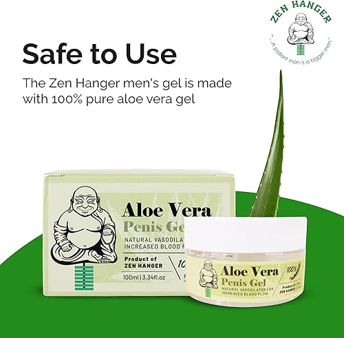 Miniatura 4 de Gel de pene de aloe vera para agrandamiento masculino (5 onzas), gel de ampliación para curación, gel extensor masculino para estirar, bombear y más