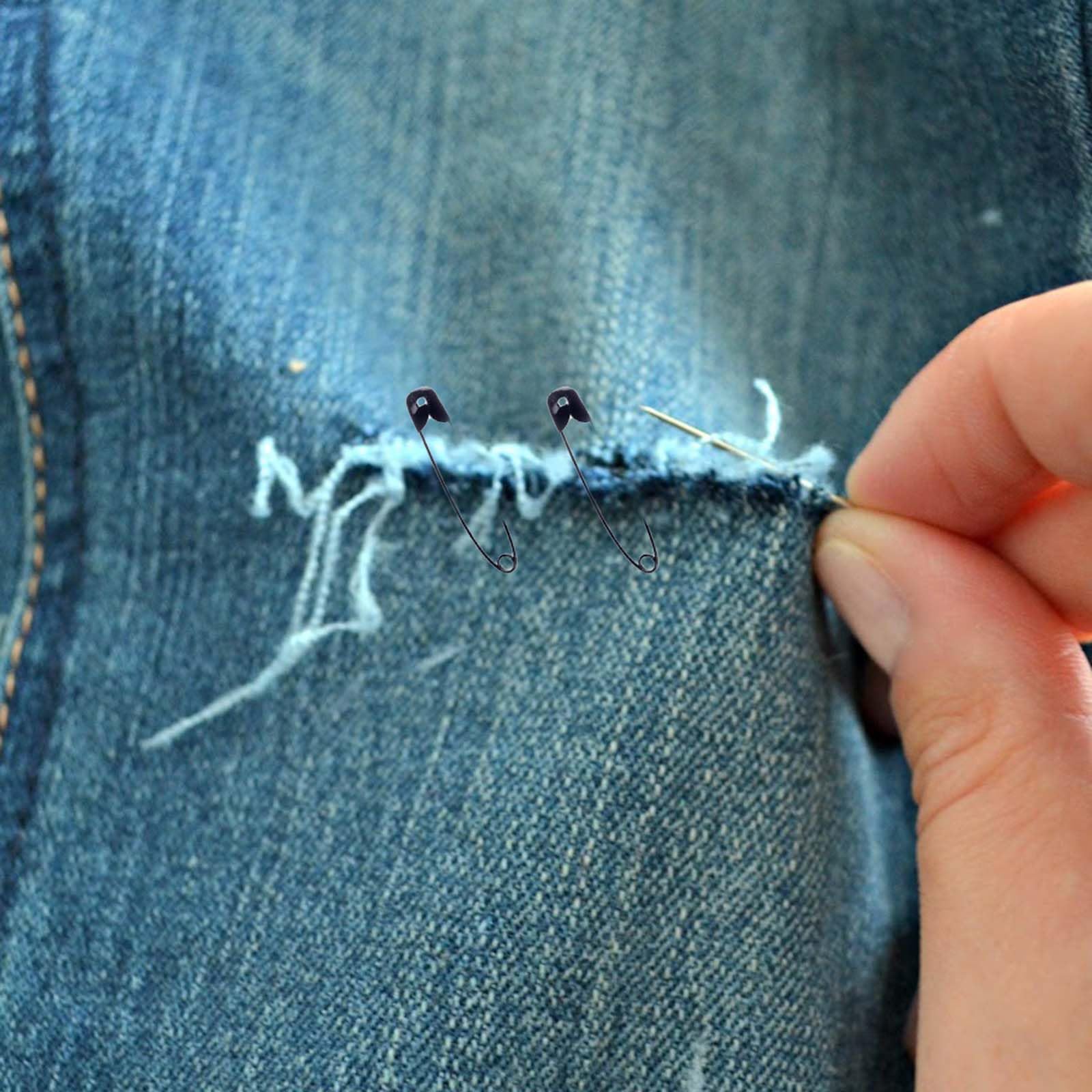Ryaupy 250 Pezzi 19 mm Spille da Balia, Metallo Spille di Sicurezza, Spille da Balia in Acciaio Inossidabile Nichelato per Abbigliamento Cucito Artigianato Gioielli Fai da Te
