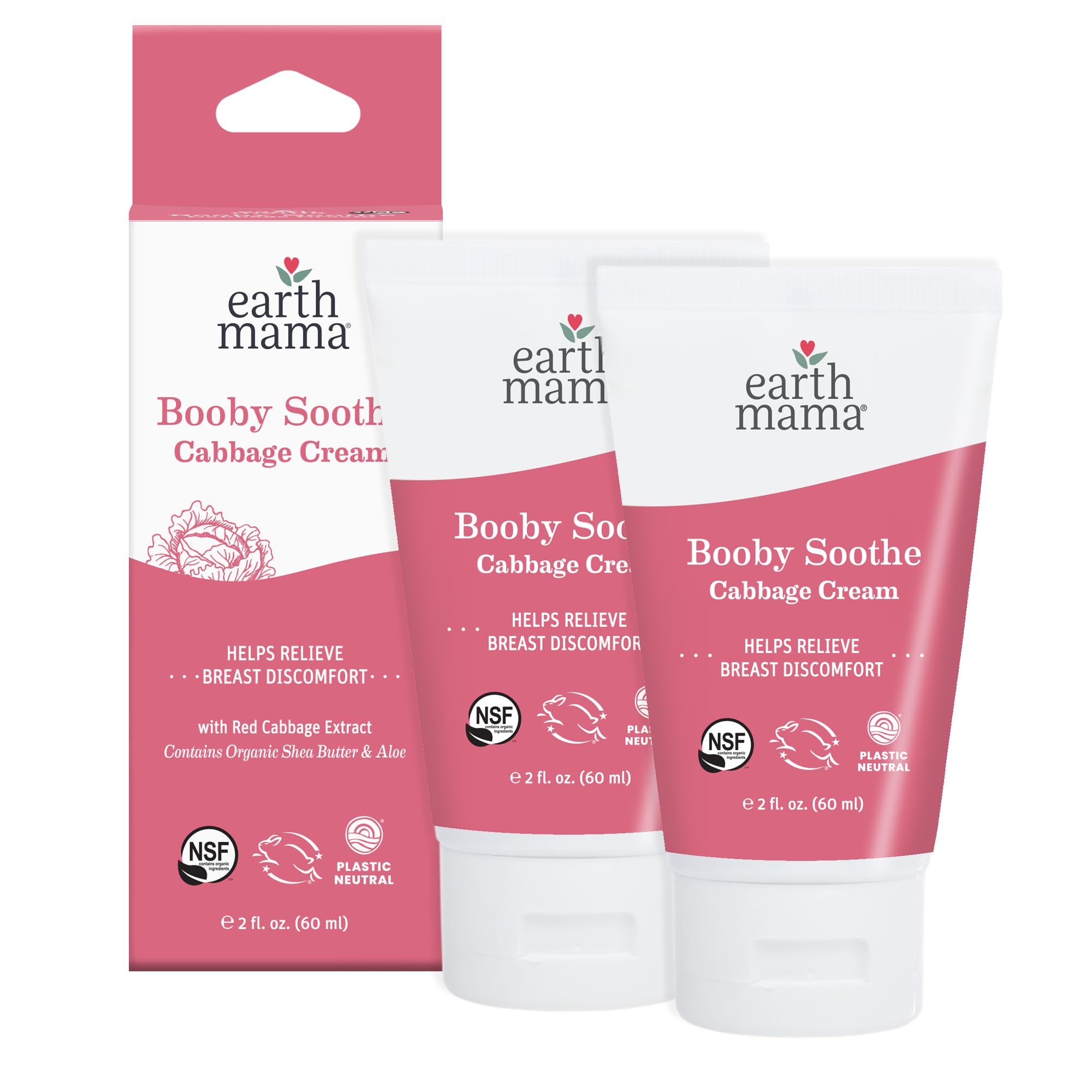 Earth Mama Booby Soothe Cabbage Cream - maternity | Mubboo