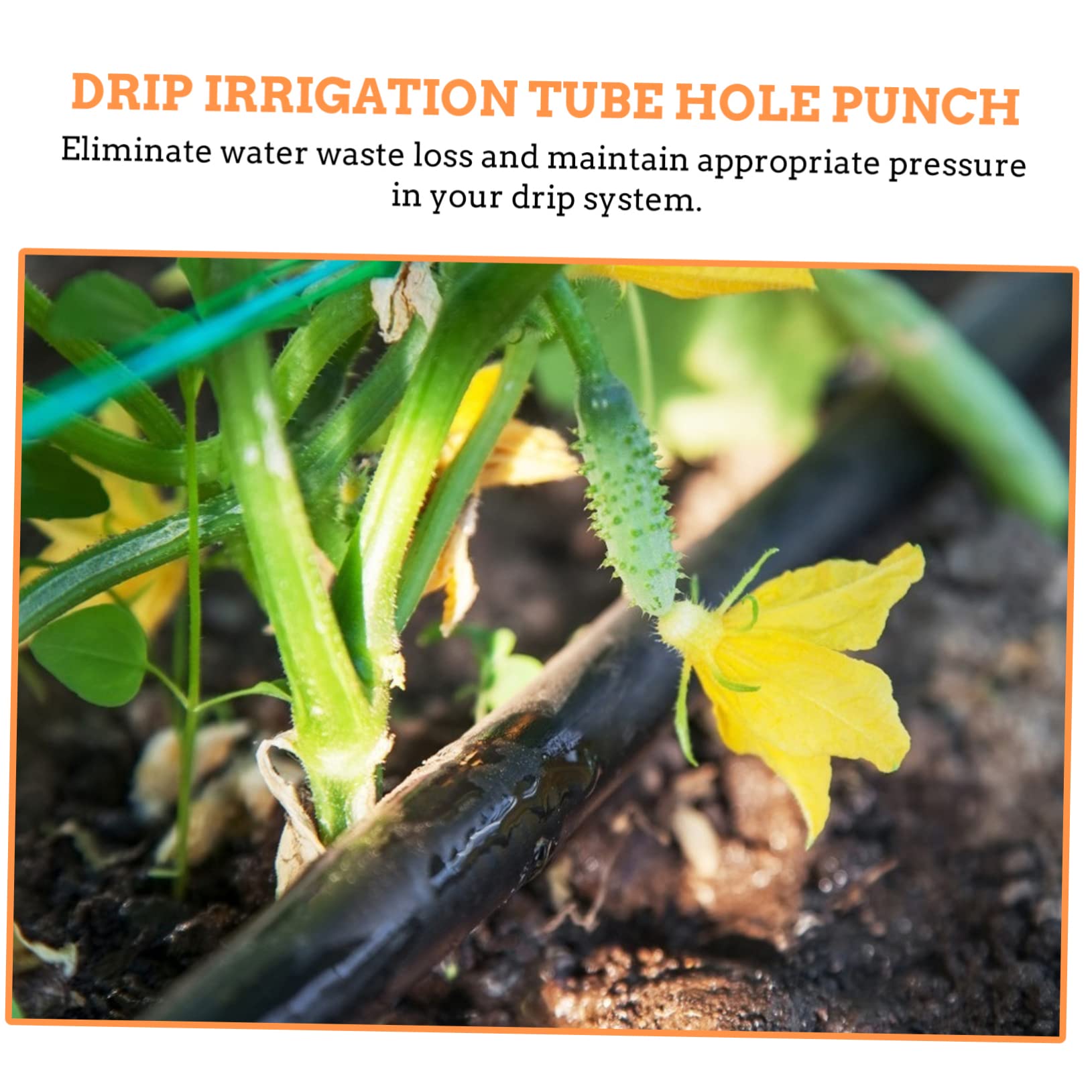 INOOMP 3pezzi Strumento Giardinaggio Per Irrigazione Puncher Per Pe Design Precisi e Risparmiare Irrigazione