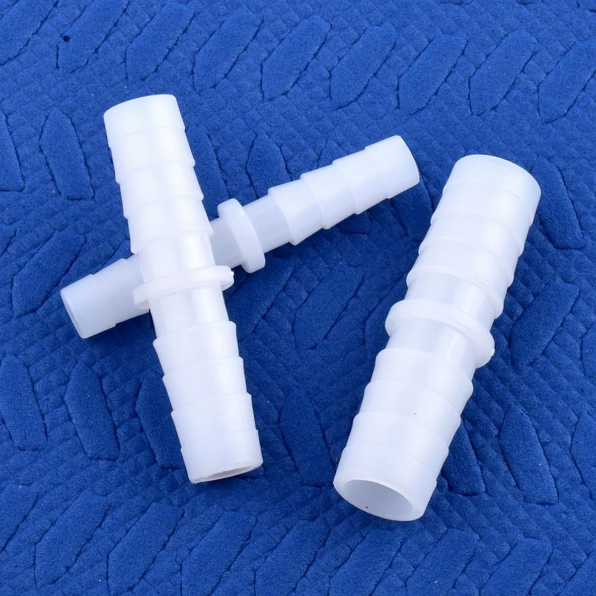 5 ~ 200 conectores directos de plástico de grado alimenticio de 4 a 14 mm de diámetro igual para acuario, pecera, bomba de aire, manguera, manguera, accesorios de tubería de agua, 200 piezas, 8-8 mm