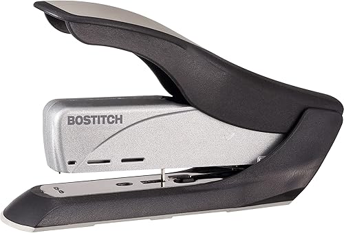 Miniatura 6 de Bostitch Office inHANCE - Engrapadora resistente, capacidad de 65 hojas, color negro y plateado