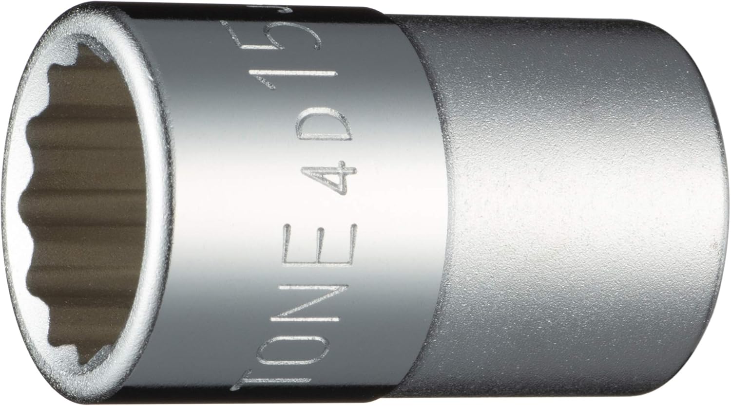 TONE Socket 12-Point 4D-15 1/2" Inch Drive 15mm