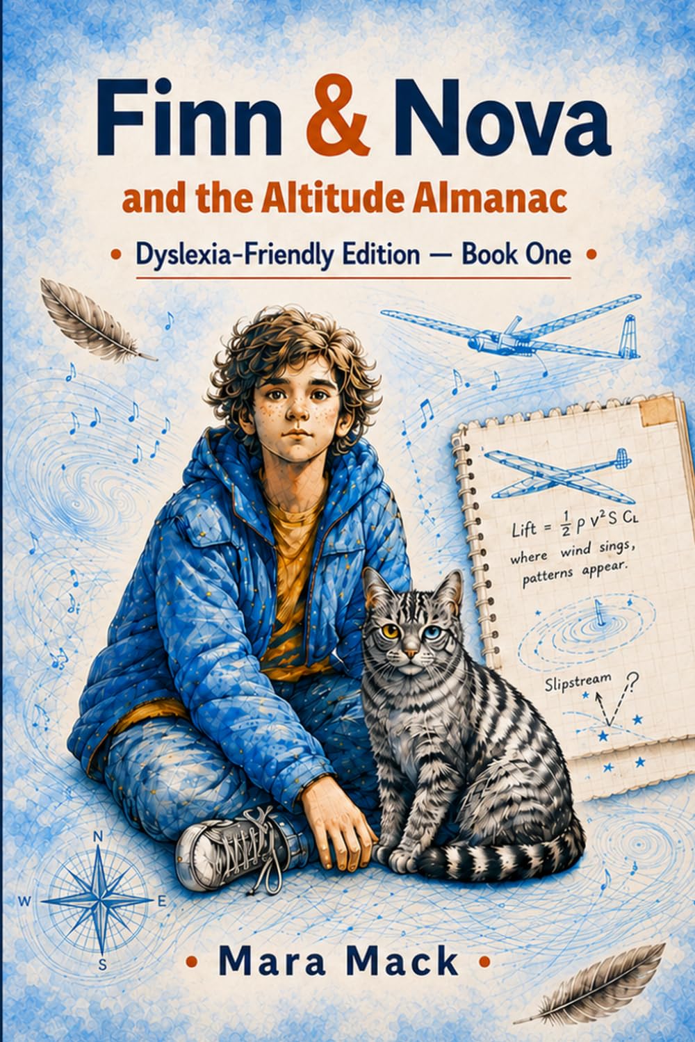 Finn & Nova and the Altitude Almanac: Dyslexia-Friendly Edition — Book One (Finn & Nova: Dyslexia-Friendly Edition)