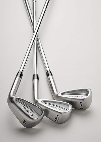 Miniatura 5 de Hierro de golf de entrenamiento  Entrenador de swing de golf y entrenador de tempo  Ayuda de entrenamiento de hierro con cara de palo más pequeña