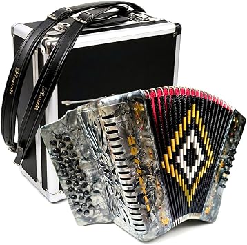 Rossetti, 31-Key Accordion ROS3112-FBE-GY