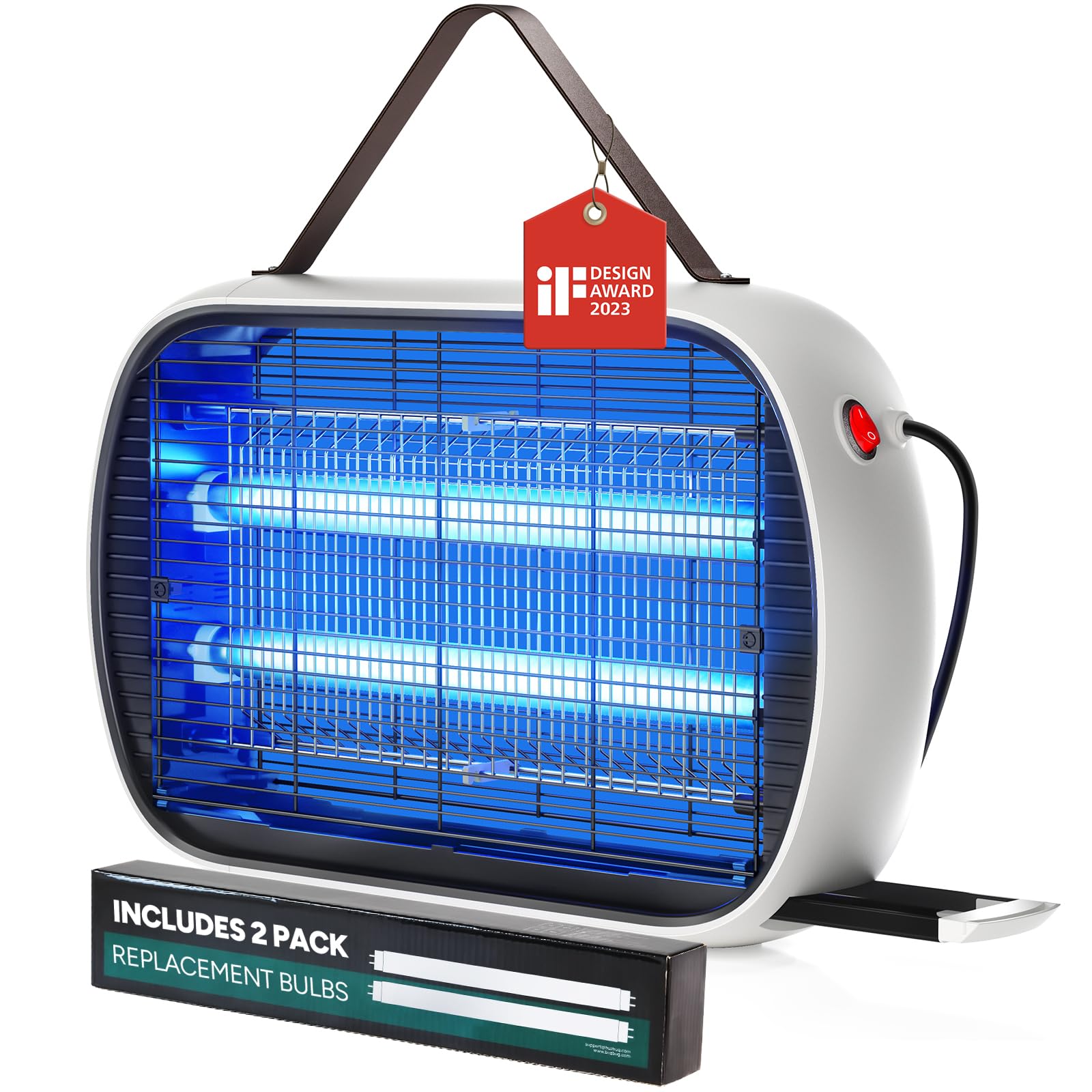 Photo 1 of Buzbug Bug Zapper Indoor for 5000 Sq. Ft., 20W Instant Electric Mosquito Zapper, High-Voltage Fly Zapper, Fruit Fly Traps Fly Killer -MA015