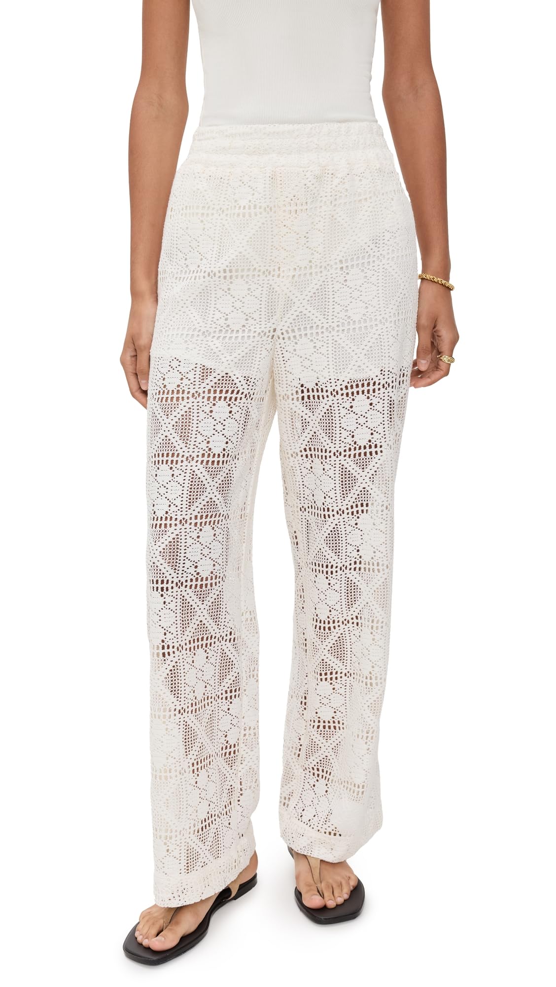 Little Lies Womens Lacey Pants