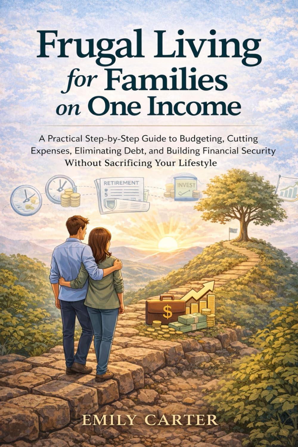 Frugal Living for Families on One Income: A Practical Step-by-Step Guide to Budgeting, Cutting Expenses, Eliminating Debt, and Building Financial Security Without Sacrificing Your Lifestyle